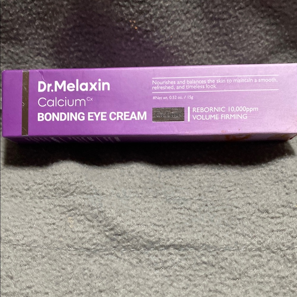 Dr. Melaxin Calcium Bonding Eye Cream - Purple Packaging
